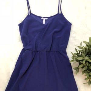 Leith Nordstrom purple skater dress